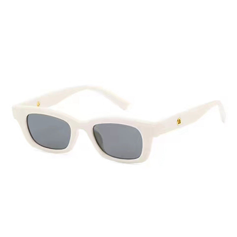 Dame Designer-solbrille med trendy skilpaddemønster Luvikno