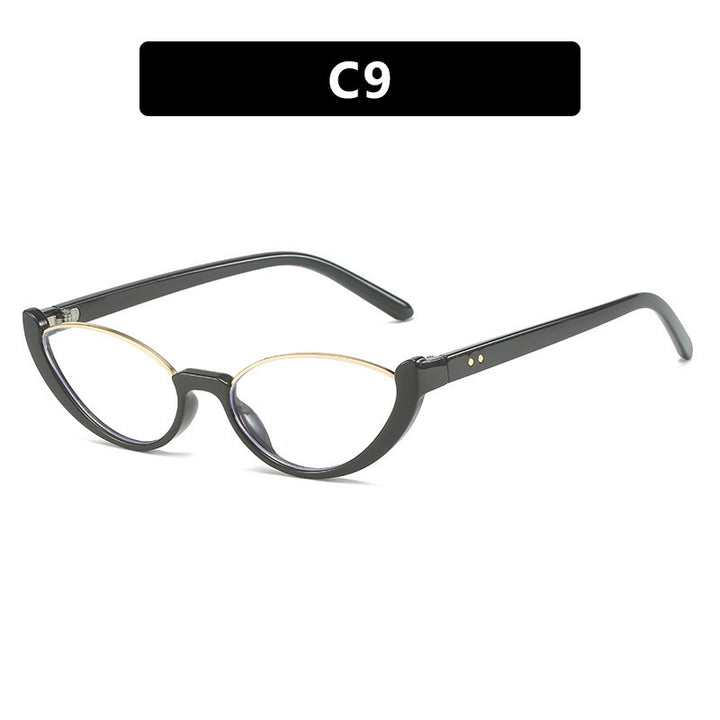 Dame moteriktig katteøyne solbrille Luvikno