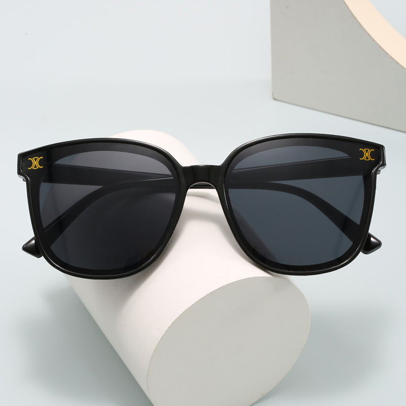 Dame Modische oversized solbrille med høy UV-beskyttelse Luvikno