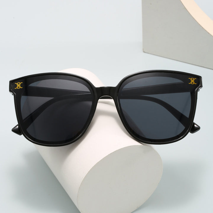 Dame Modische oversized solbrille med høy UV-beskyttelse Luvikno