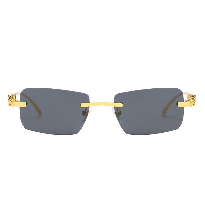 Dame Kvadratisk Solbrille i Elegant Stil Luvikno