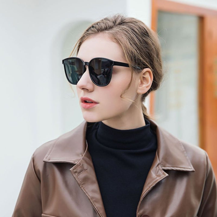 Dame Mote Solbriller i Cat-Eye Stil Luvikno