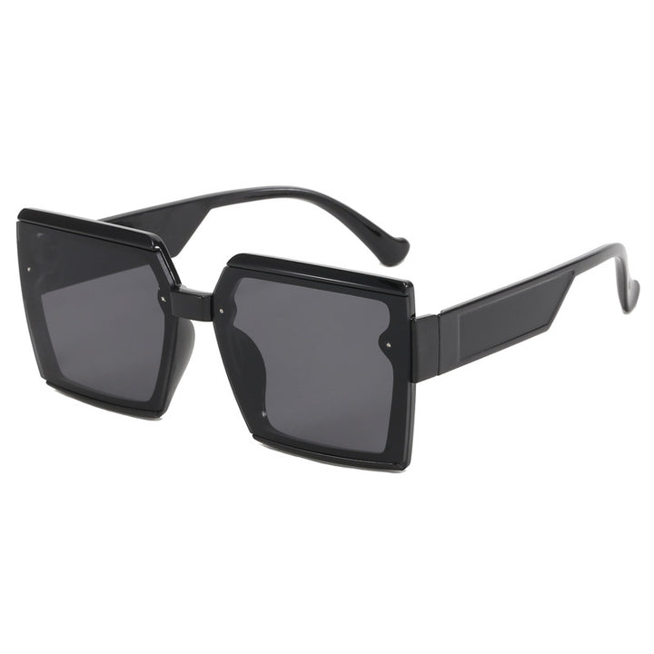 Dame firkantet moderne solbrille Luvikno