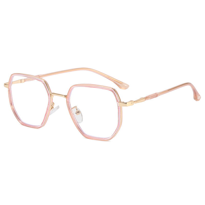 Dame geometrisk solbrille med elegant glassdesign Luvikno