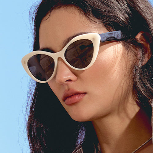 Damer kreative Cat-Eye briller Luvikno
