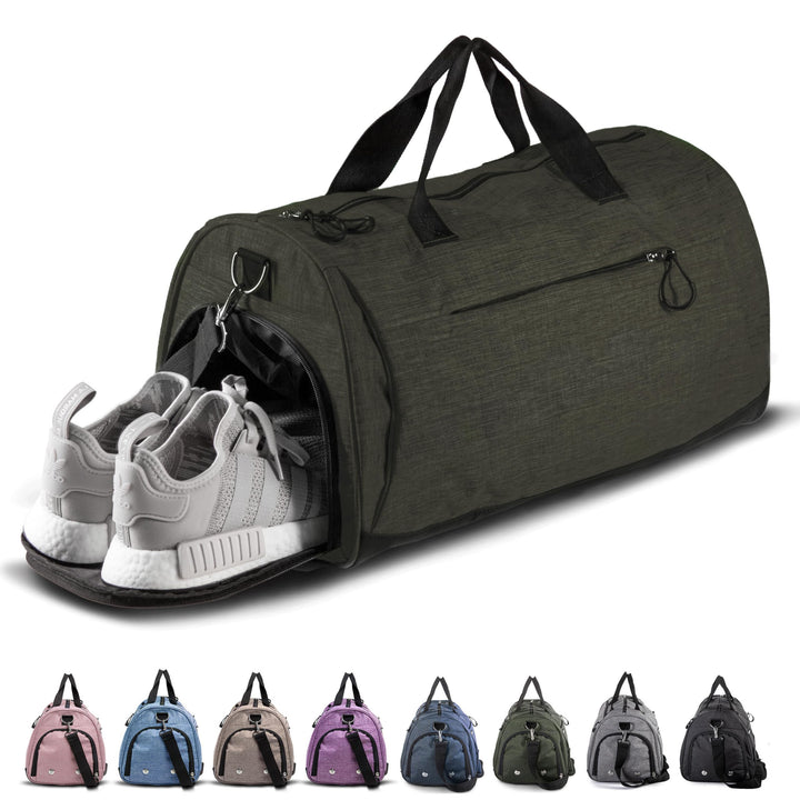 Dame sport bag med separat sko rom Luvikno