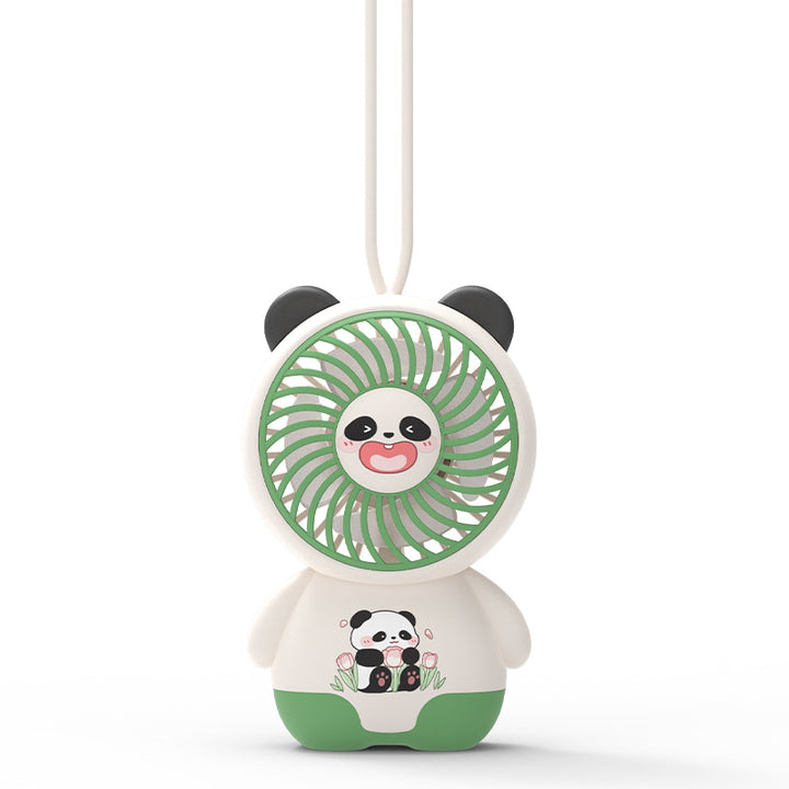 Dame Bærbar Håndvifte i søtt Panda-design Luvikno
