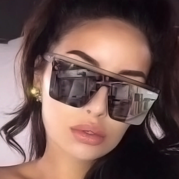 Dame Sporty beskyttelsesbrille i moderne Shield-design Luvikno