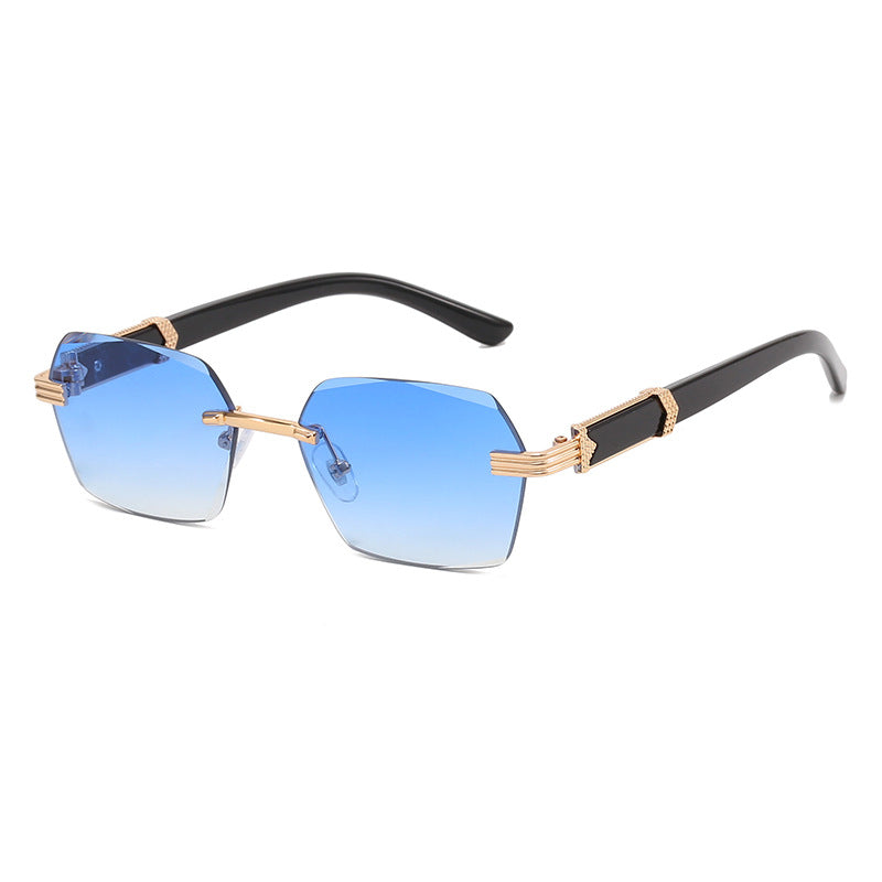 Dame Trendy geometriske solbriller Luvikno