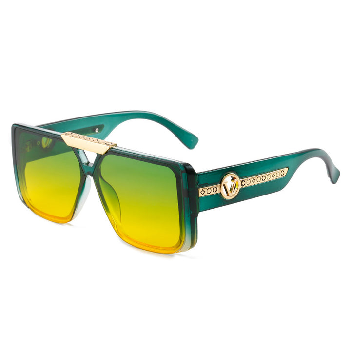 Dame elegant firkantet solbrille Luvikno