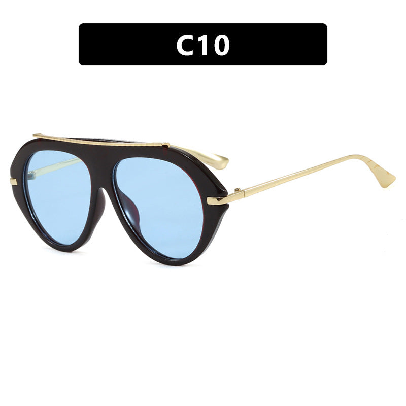 Dame solbrille i elegant heksagon-design Luvikno