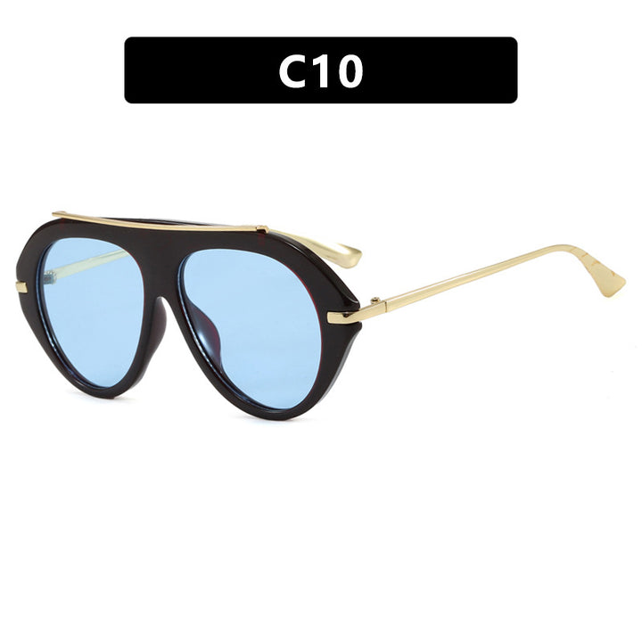 Dame solbrille i elegant heksagon-design Luvikno