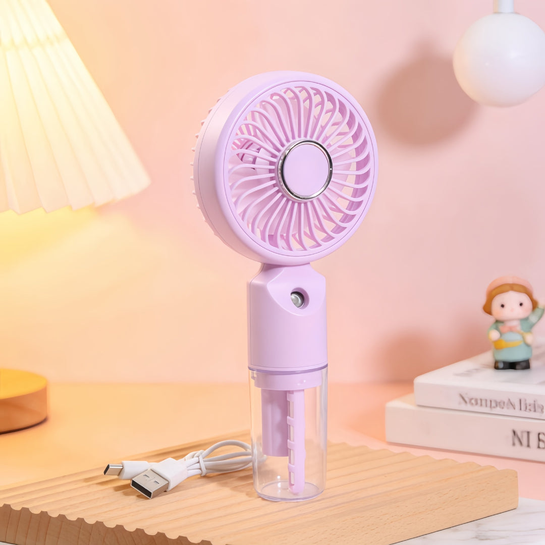 Damer Bærbar Sprayvifte med USB-tilkobling og innovativt design Luvikno