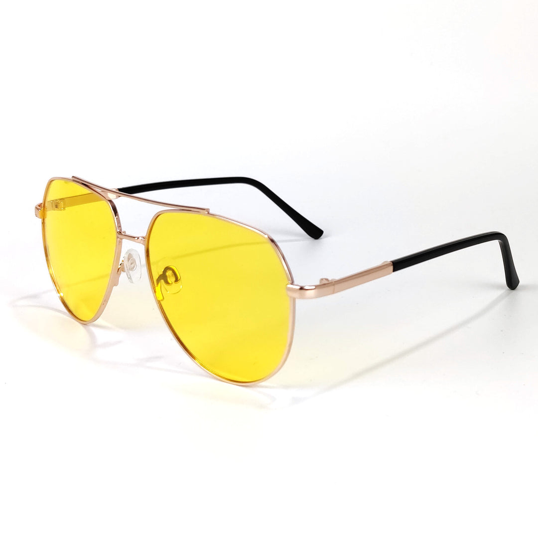Herrer elegante Pilot-solbriller Luvikno