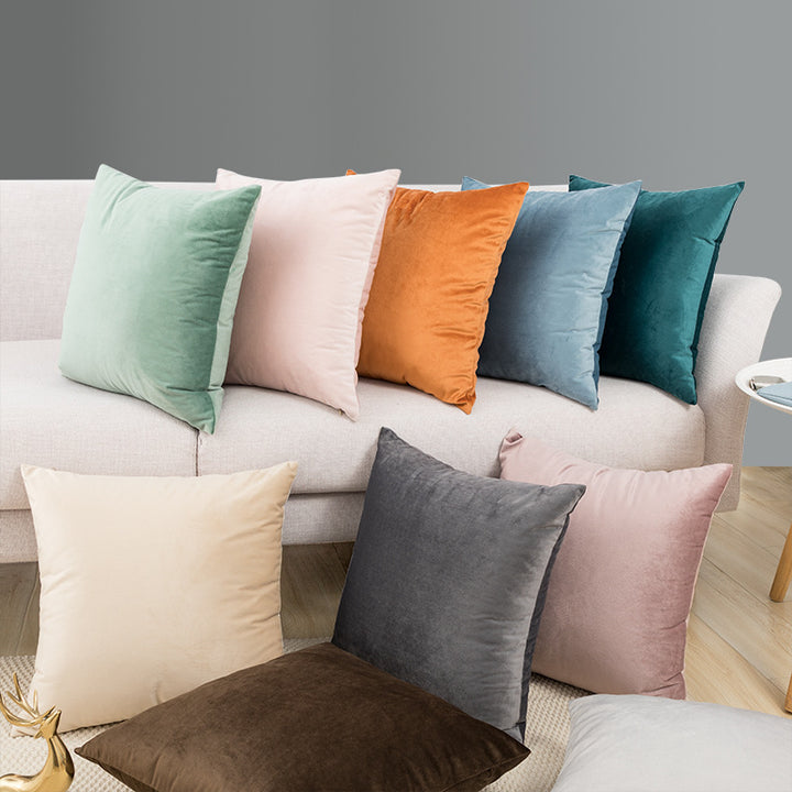 Women's Premium Sofa Cushion with Soft Velvet Cover Luvikno