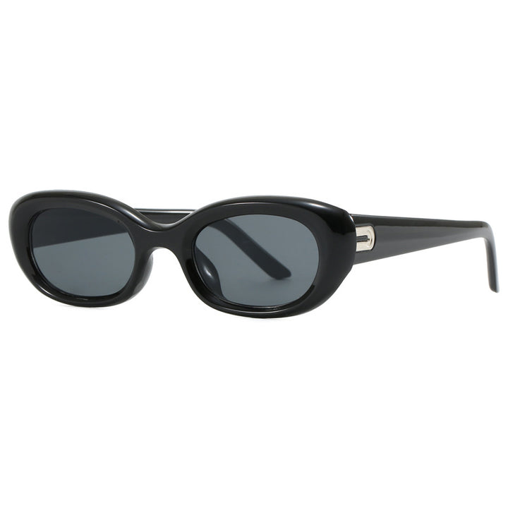 Dame moteriktig solbrille med oval design og UV-beskyttelse Luvikno