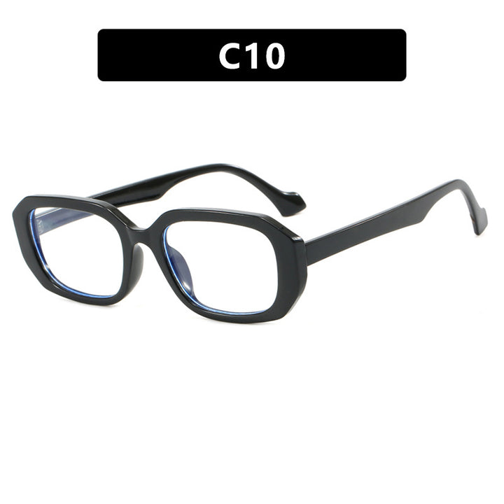 Dame moteriktig solbrille med elegant geometrisk design Luvikno