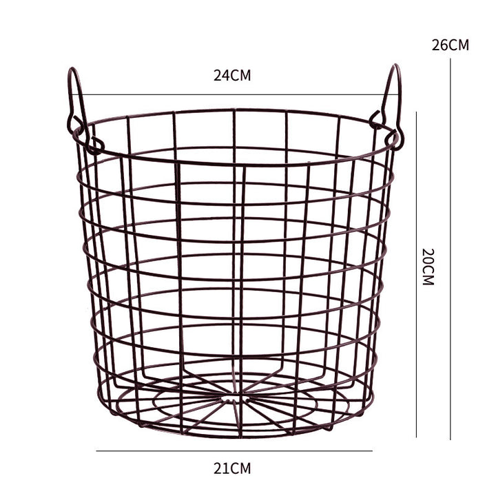 Unisex trådkurv med ergonomisk bærehåndtak Luvikno