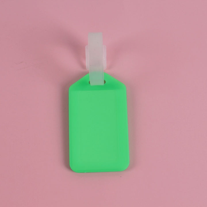 Unisex fleksibel silikon bagasjelapp Luvikno