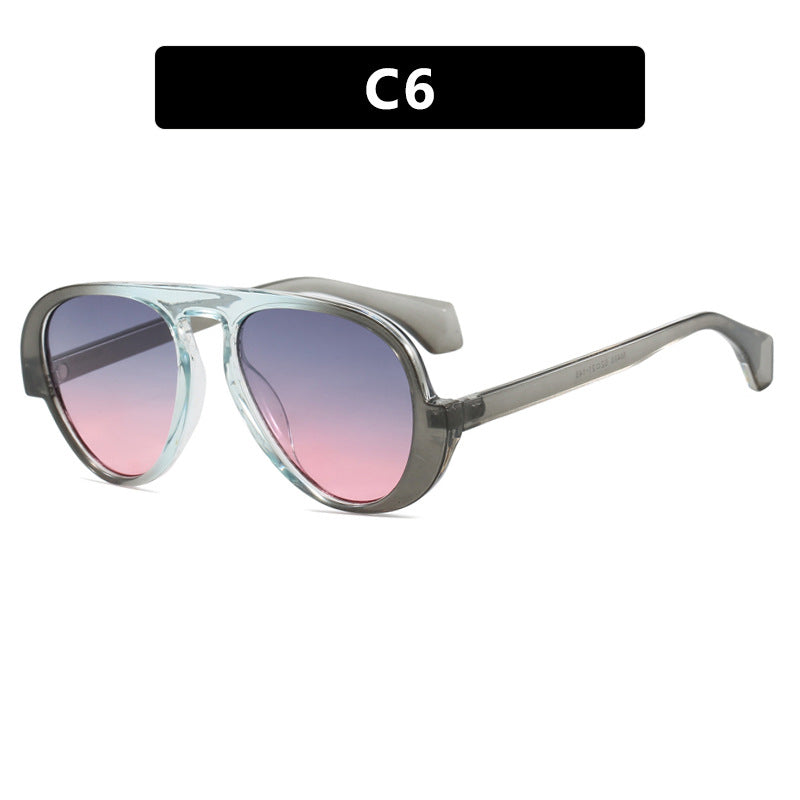 Dame solbrille med unikt retro-ramme og UV-beskyttelse Luvikno