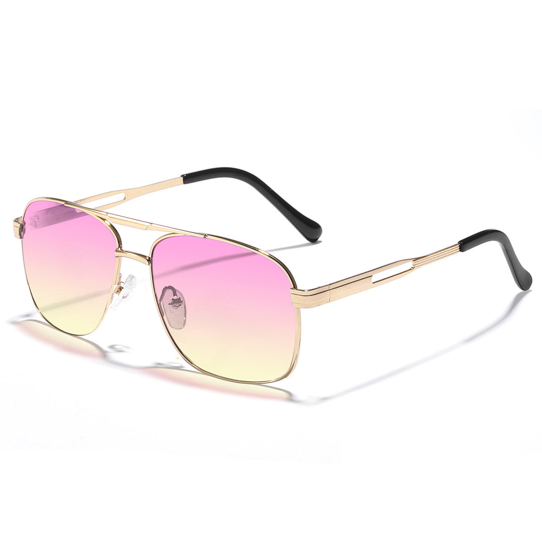 Damer elegante oversized solbriller med gradient linser Luvikno