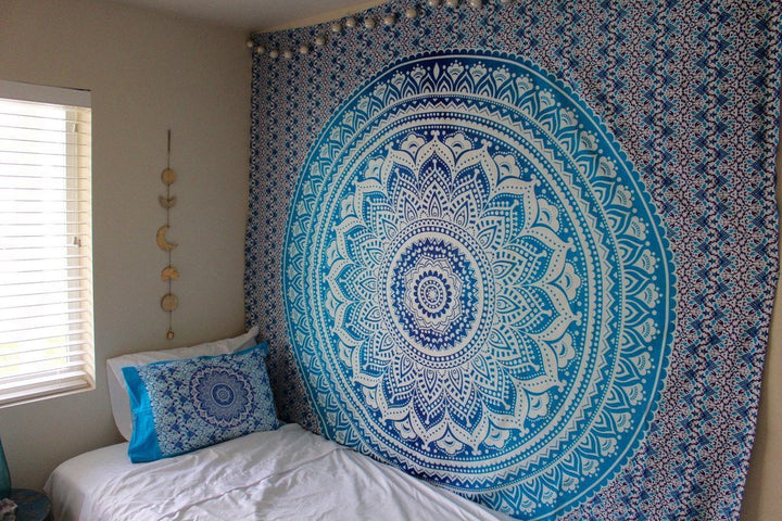 Dame Mandala Veggdesign Luvikno