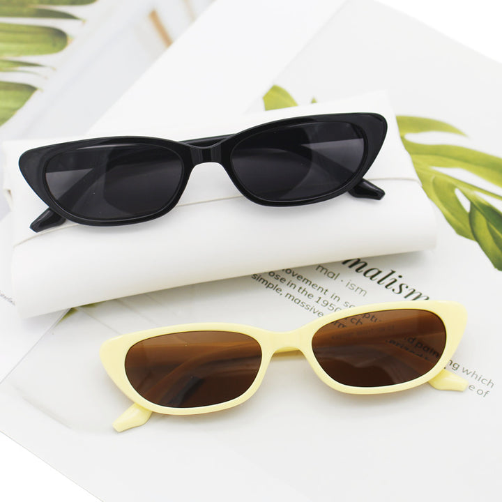Dame Cat-Eye solbriller med eksklusiv design Luvikno