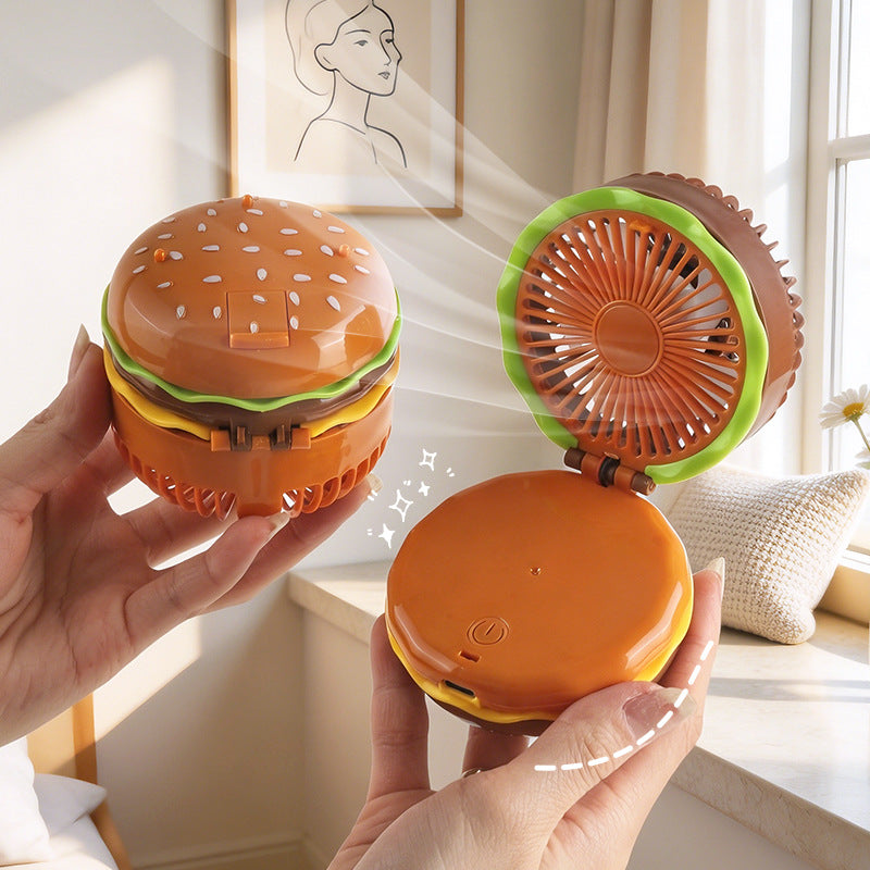 Dame kreativ Mini-vifte i Hamburger-stil Luvikno