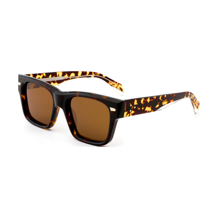 Damedesigner solbrille i stilig skilpadde-design Luvikno
