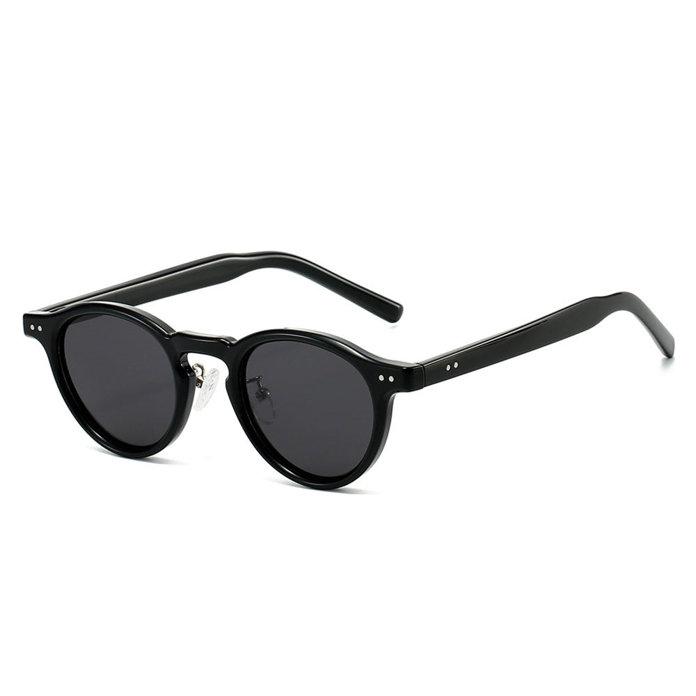 Dame Retro-Rundsolbrille Luvikno