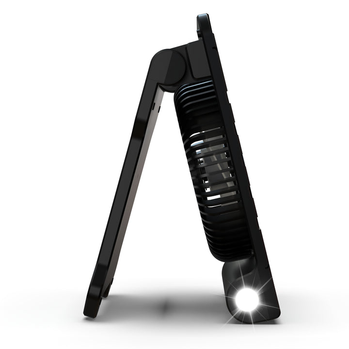 Multi-funksjons bærbar vifte med LED-lampe Luvikno