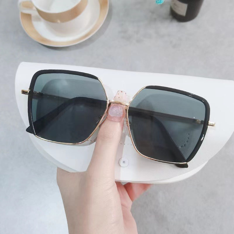 Dame stilige oversized solbriller Luvikno