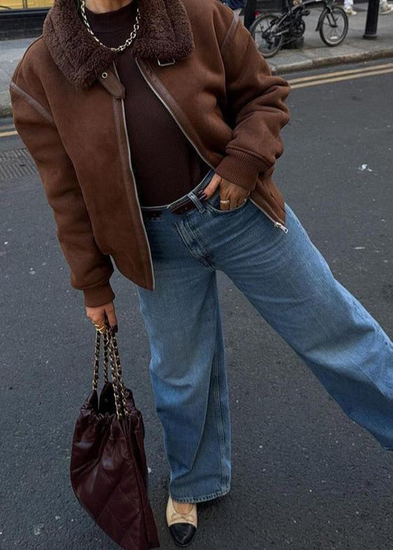 Luvik | Lentotakki villasekoitteesta