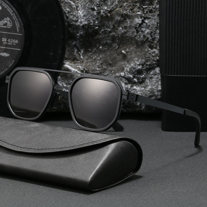 Damer Elegant Åttkantet Solbrille Luvikno