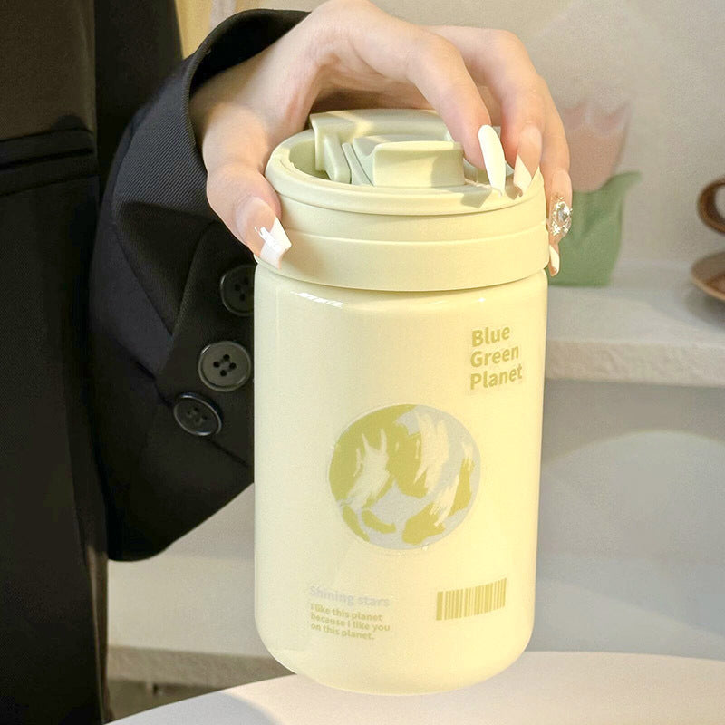 Dame termisk kopp med innovativt selvforsegling Luvikno