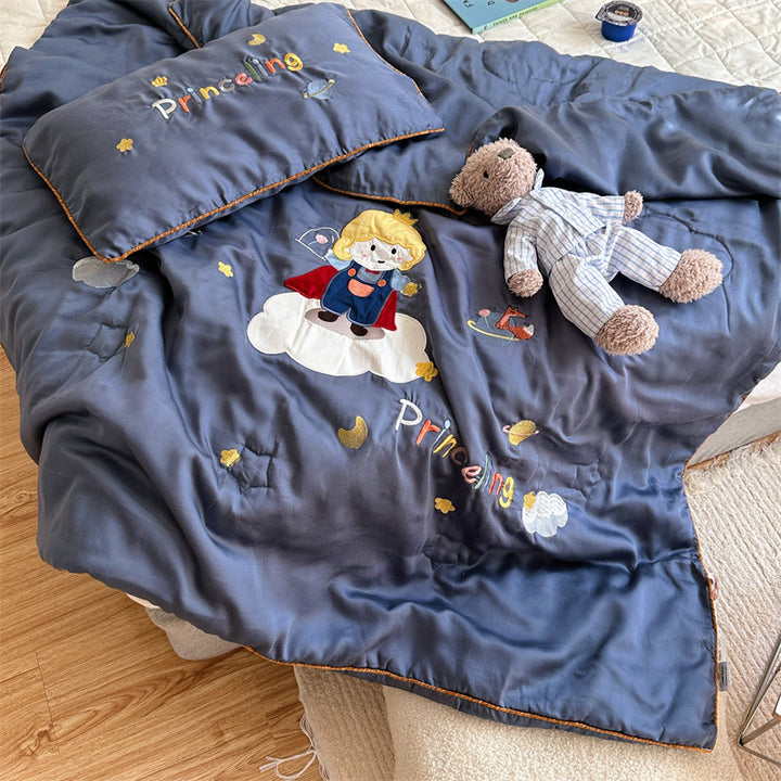 Unisex Snuggle Blanket med avtagbart og vaskbart trekk Luvikno