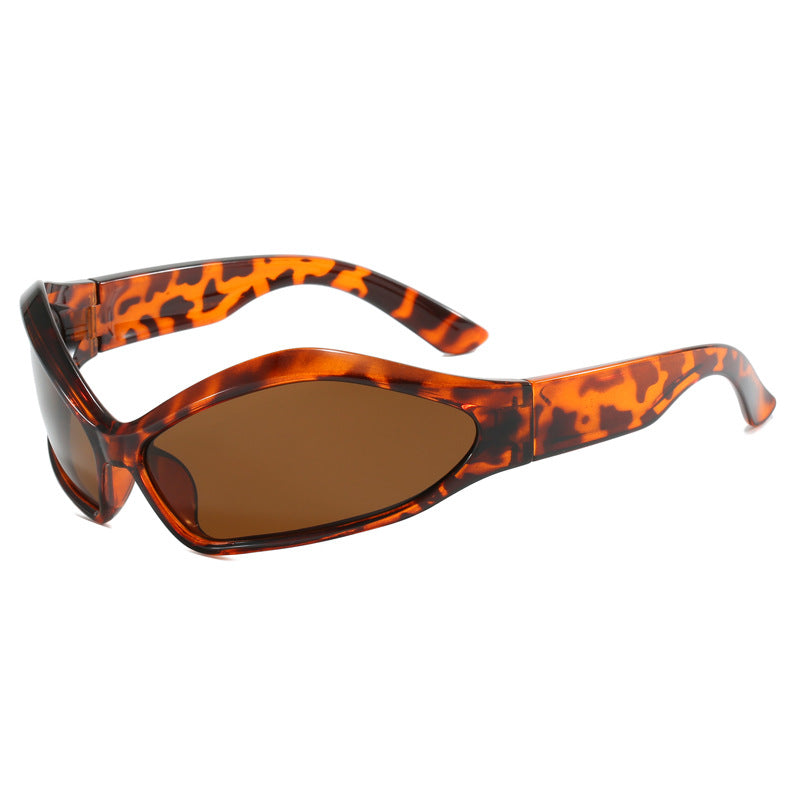 Dame Sporty solbriller med aerodynamisk design Luvikno
