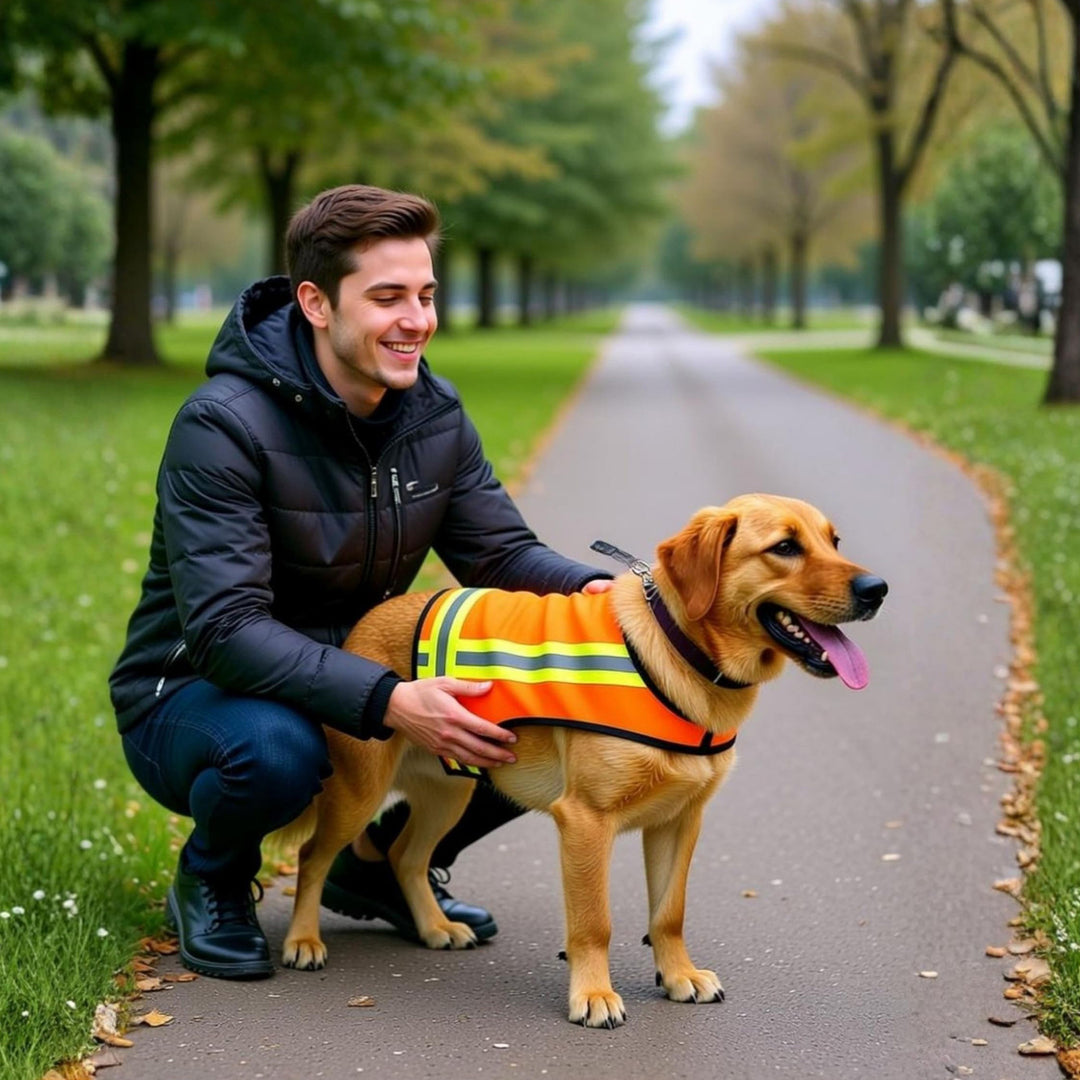 Unisex sikkerhetsvest for hunder fra Luvikno
