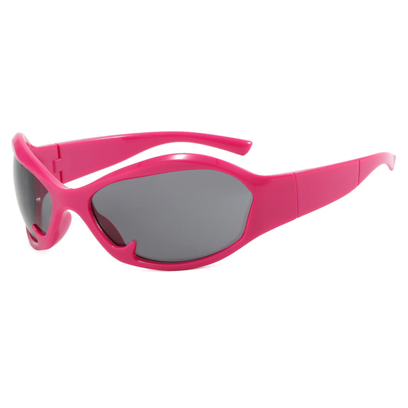 Dame Sport-solbrille med slitesterkt design og beskyttende UV-filter Luvikno