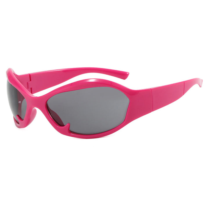 Dame Sport-solbrille med slitesterkt design og beskyttende UV-filter Luvikno