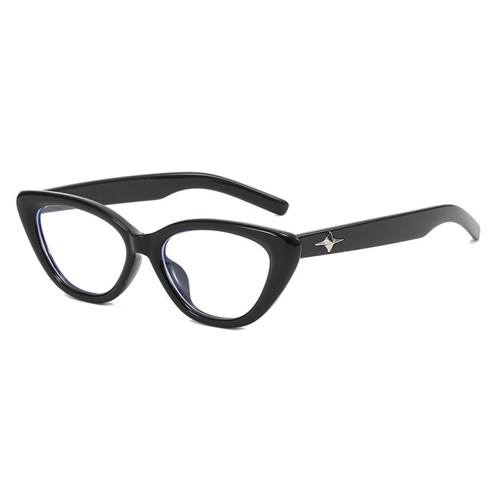 Dame Cat-Eye Briller med stilfull design Luvikno
