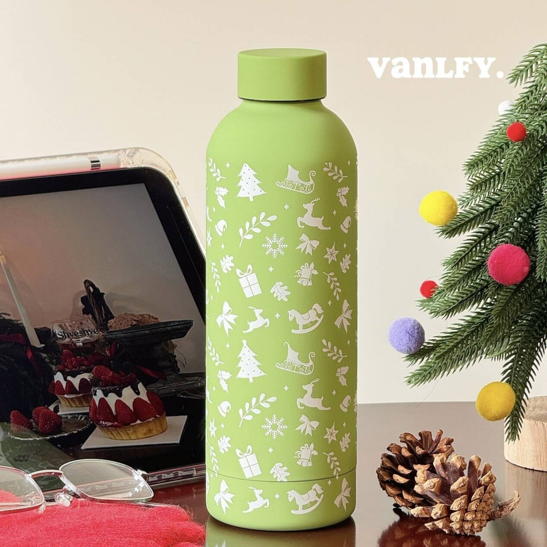 Dame isolerende drikkeflaske med det glade Hello Kitty motiv Luvikno