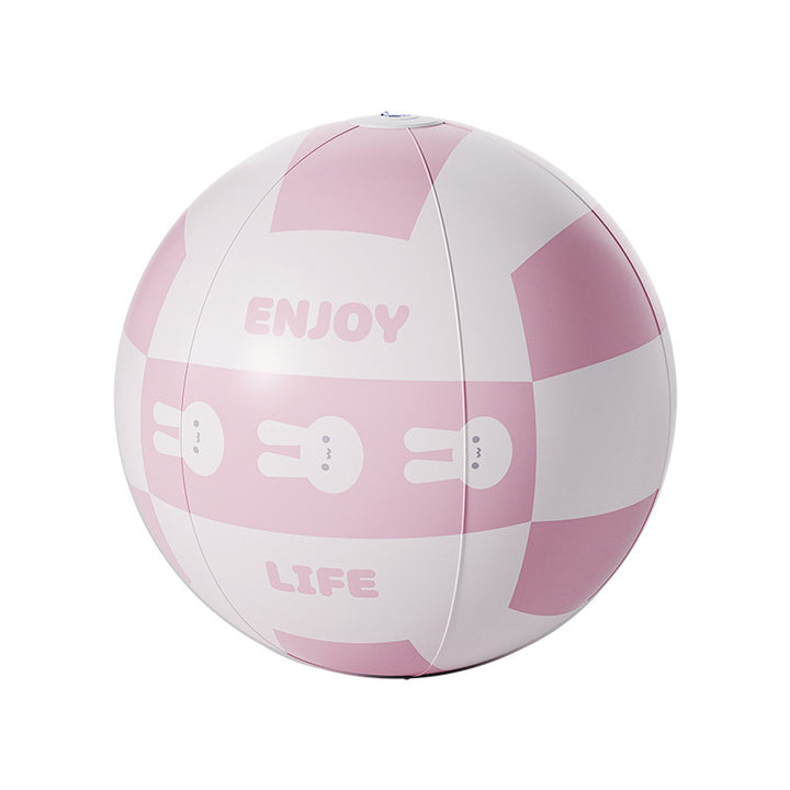 Dame Inflatable Play Ball med Søt Kanin Design Luvikno