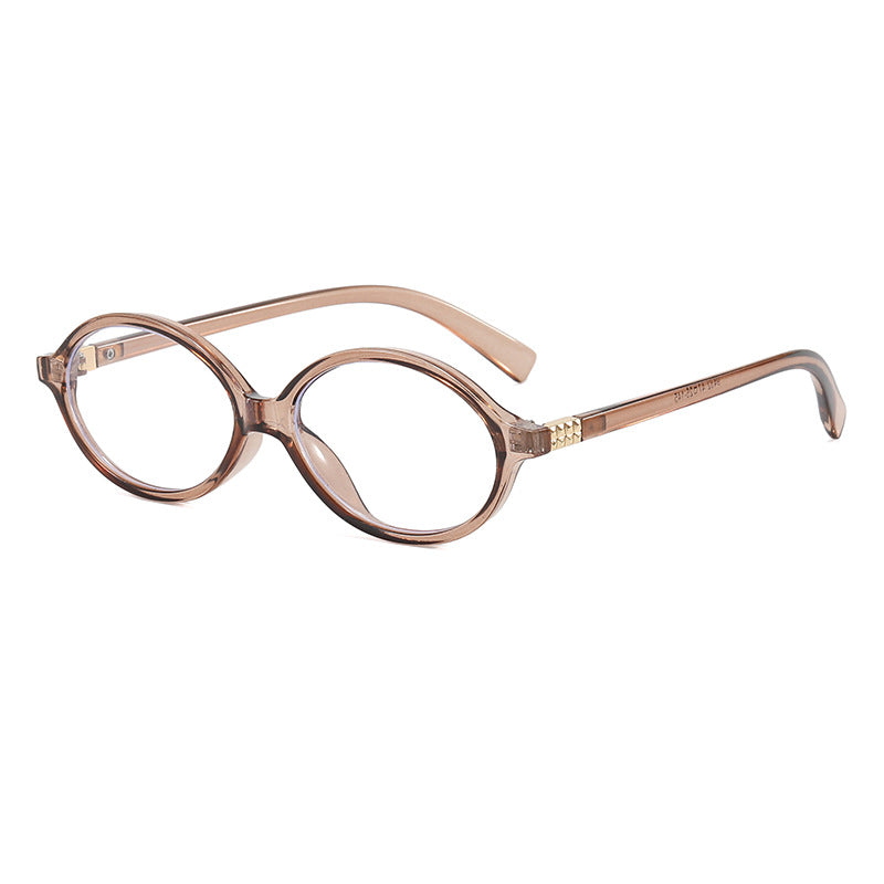 Dame elegante moteriktig lesebrille med uvanlig design Luvikno