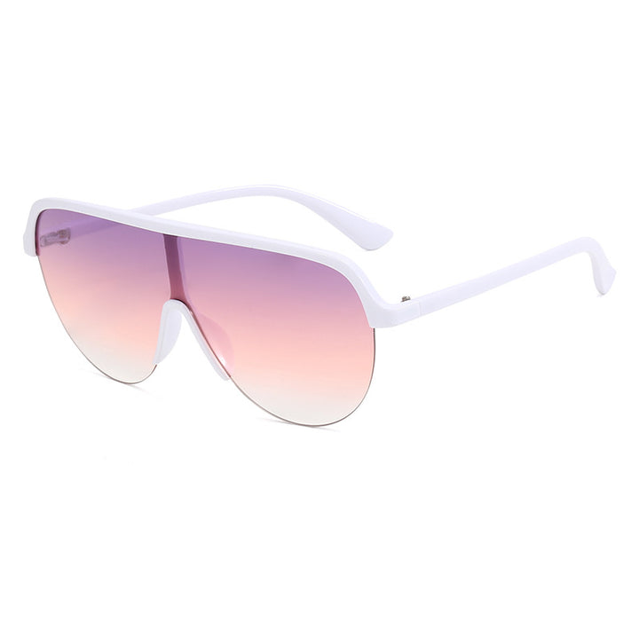 Dame oversized Visir solbrille Luvikno
