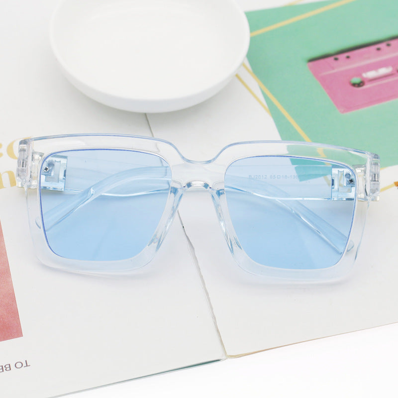 Dame trendy firkantet solbrille med høyverdig UV-beskytter teknologi Luvikno