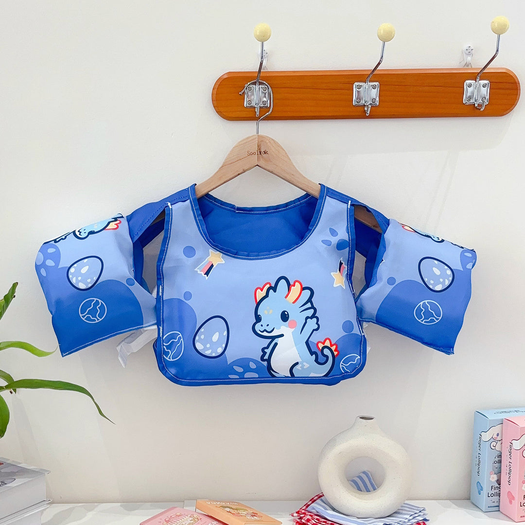 Kvinnenes oppblåsbare svømmehjelp med fargerik flamingo-design Luvikno