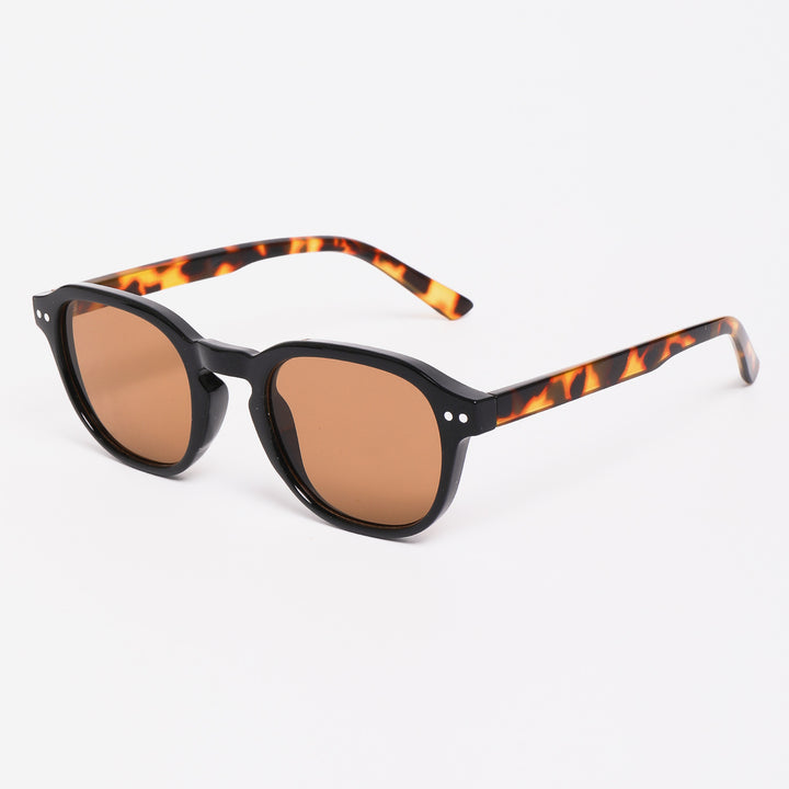 Dame solbrille i stilfullt skilpadde-design Luvikno