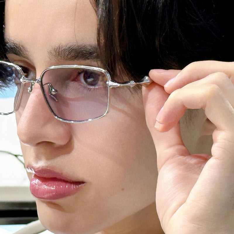 Dame modisk solbrille med innovativ ramme og UV-beskyttelse Luvikno