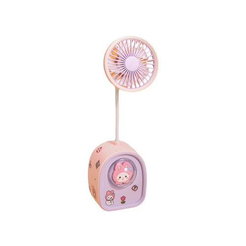 Unisex Kreativ Mini USB-Ventilator med LED-Lys Luvikno